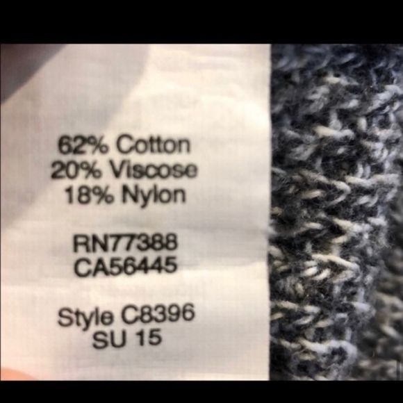 MADEWELL MABLED GRAY OCEANSIDE PULLOVER SWEATER M - Picture 7 of 7